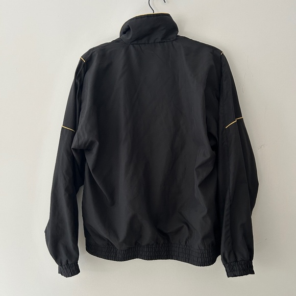 Blair Boutiques Vintage Black and Gold Zip Up Jacket - Picture 2 of 7